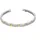 Boccia Titanium Boccia Damenarmband Titan bicolor 0371-02 Größe 18 cm