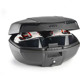 GIVI E46 Riviera Black-Edition, Topcase Monolock - Schwarz/Schwarz/Getönt