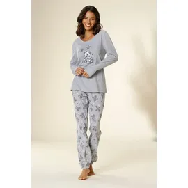 vivance dreams by lascana Pyjama grau 52/54