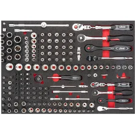 VIGOR Steckschlüssel-Werkzeug-Satz V6821 Anzahl Werkzeuge: 165