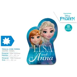 Disney Frozen/ Die Eiskönigin - Form-Badetuch