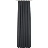ADAM Audio Vorhang ADAM "Uni Collection" Gr. 4, blau (dunkelblau), B:145cm H:245cm, Baumwolle (Bio-Baumwolle), Gardinen, aus 100% Bio-Baumwolle, Vorhang nach Wunschmaß