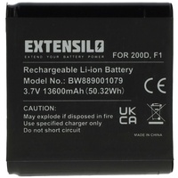 EXTENSILO Akku kompatibel mit Pure ChargePAK F1, F1 für
