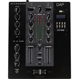 DAP AUDIO DAP CORE MIX-2 USB Zweikanal-DJ-Mixer mit USB-Schnittstelle