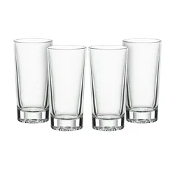 Spiegelau Longdrinkgläser 4er Set Lounge , transparent/klar , Glas