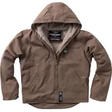 West Coast Choppers Lined Canvas Work Jacke braun S