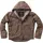 West Coast Choppers Lined Canvas Work Jacke braun S