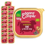 edgard & cooper® Bio Nassfutter Rind 17 x 100 g