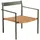 Brafab DK Gartensessel 64 x 64 x 69 cm grün
