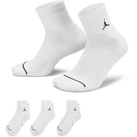 Nike Funktionssocken 3er Pack Weiß/Schwarz XL (46-50)