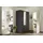 Rauch Kleiderschrank RAUCH "Kleiderschrank Schrank Garderobe deckenhoher Schrank BREMEN", grau (graumetallic), B:136cm H:199cm T:58cm, Holzwerkstoff, Schränke, Kleiderschrank, in vielen Farben und Ausführungen MADE IN GERMANY