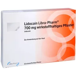 LIDOCAIN Libra-Pharm 700 mg wirkstoffhalt.Pflaster 20 St