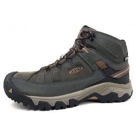 Keen Targhee III Mid Waterproof Wanderstiefel, Black Olive Golden Brown, 42.5 EU