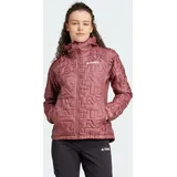 Adidas Terrex Xperior PrimaLoft Loose Fill Hooded Isolationsjacke Burgundy S