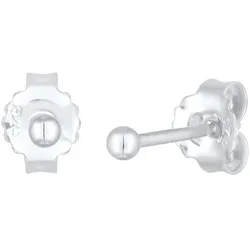 Elli Ohrstecker Kugel Klassisch Rund 925 Silber Damen 