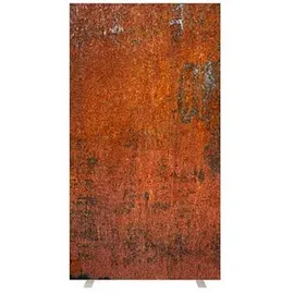 Paperflow Trennwand easyScreen 61761 Rost Motiv 94,0 x 173,2 cm
