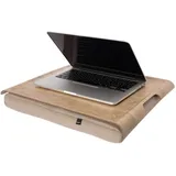 BOSIGN Knietablett Notebook Ständer, Braun