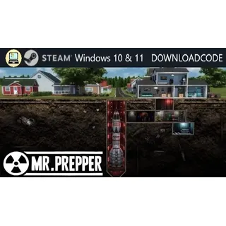 NEU PC Computer Spiel Mr Prepper für Windows 10 11 STEAM Download Code Game Key