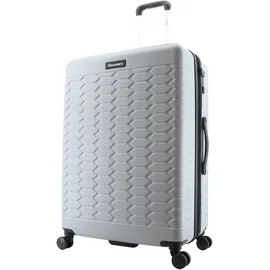 DISCOVERY Koffer REPTILE silber