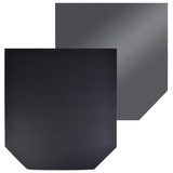 KLEINING GMBH & CO.KG Sechseck Stahlbodenplatte 1,5 mm, schwarz/dunkelgrau