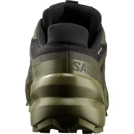 Salomon Speedcross 6 Gore-Tex Herren Black / Peat / Deep Lichen Green 45 1/3