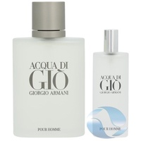 Giorgio Armani Acqua di Gio Pour Homme Eau de Toilette 100 ml + Eau de Toilette 15 ml Geschenkset