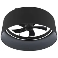 Cecotec Deckenventilator mit Licht EnergySilence LampAero 650 Schwarz Design