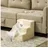 PawHut Hundetreppe 3 Stufen 35 cm Hoch Beige