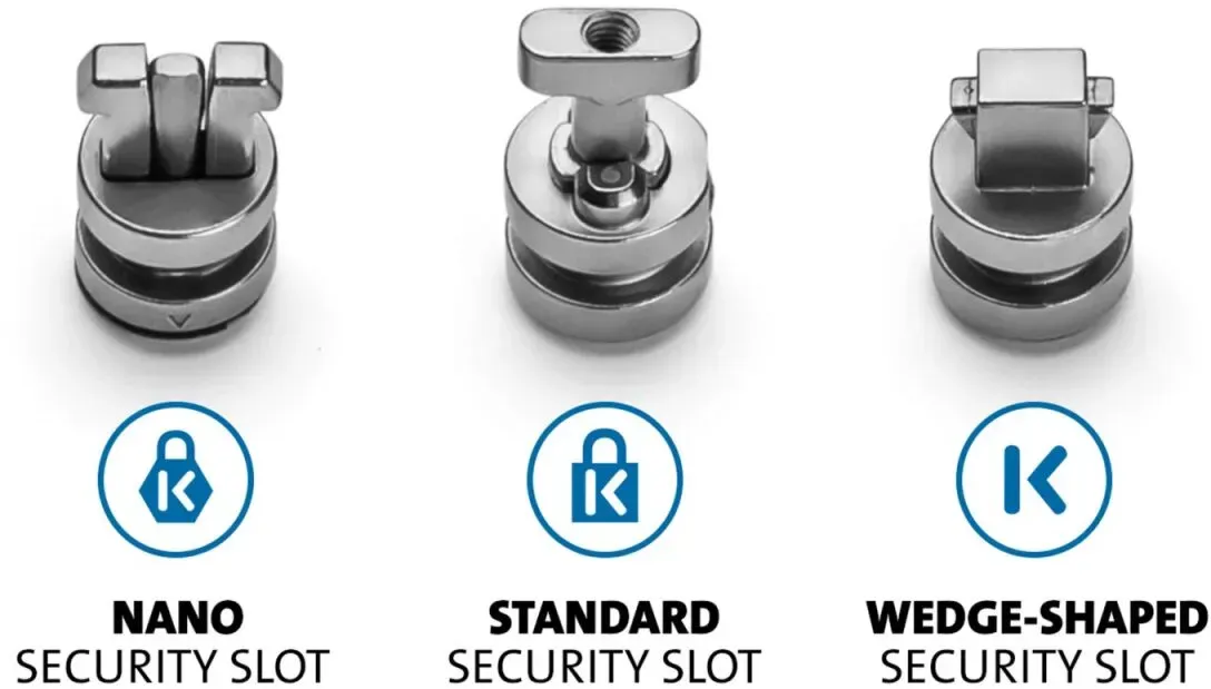 Kensington ClickSafe Universelles Anker-Kit für Sicherheits-Slots