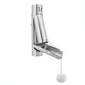 gromo Regenwasserklappe Ø 100 mm titanzink