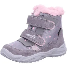 superfit Baby Mädchen GLACIER warm gefütterte Gore-Tex Stiefel, GRAU/ROSA 2500