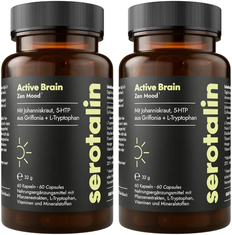 serotalin Active Brain Zen Mood1 - 2 x 60 Kapseln