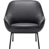 creation by rolf benz Sessel CR.482 Kaltschaum 76 x 83 x 83 cm schwarz mit tollem Sitzkomfort