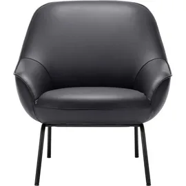 creation by rolf benz Sessel CR.482 Kaltschaum 76 x 83 x 83 cm schwarz mit tollem Sitzkomfort