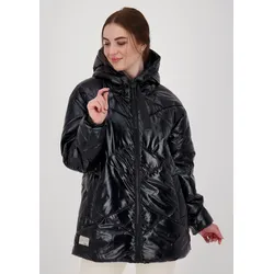 Steppjacke LPO "GILMOUR MELVILLE X Women", Damen, Gr. 40 (M), schwarz, 100% Polyester, casual, bequem, Langarm mit innenliegendem Gummizug, Jacken, auch in Großen Größen erhältlich