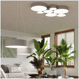 LEDKIA Arena 3-flg. 45 cm rund grau