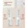 VASAGLE Badschrank weiß 30,0 x 30,0 x 170,0 cm