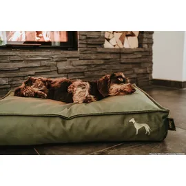 Hunter Hundekissen Merida XL 120 x 75 cm oliv