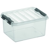 Sunware Aufbewahrungsbox Q-line 2 Liter, mit Deckel, transparent
