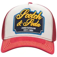 Scotch & Soda Arena Adjustable Trucker-kappe - Red -