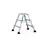 ZARGES XLstep P Trittleiter 2 x 3 Stufen