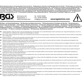 BGS Werkstattwagen 4 Schubladen, 1 Klappfach leer