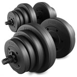 TREX SPORT Hanteln Set | Kurzhanteln 2er Set | 20kg 40kg Hantel Dumbbell Set - 40kg (2x20kg)