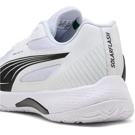 Puma Solarflash III Hallenschuhe weiß Schwarz, 43