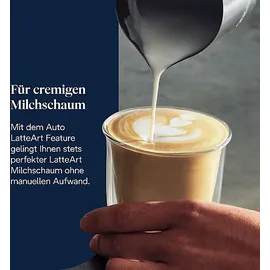 De'Longhi DELONGHI La Specialista Touch EC9455.M - Steuerung per Touchscreen, 8 voreingestellte Kaffee-Rezepte, Cold Brew, Espressomaschine Edelstahl/Schwarz