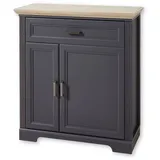 Stella Trading JASMIN 93 x 102 x 41 cm grau / graphit