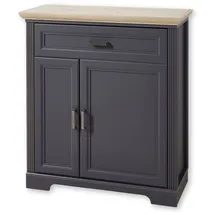 Stella Trading JASMIN 93 x 102 x 41 cm grau / graphit