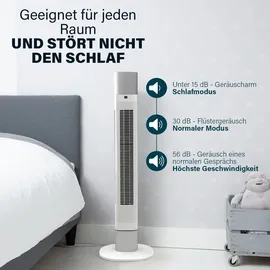 Princess 103 cm Turmventilator Weiß