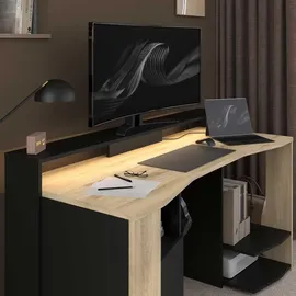 Parisot Schreibtisch Meta 1 schwarz