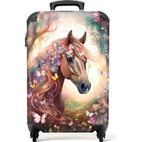 noboringsuitcases 4-Rollen Cabin 55 cm / 36 l floral/natur